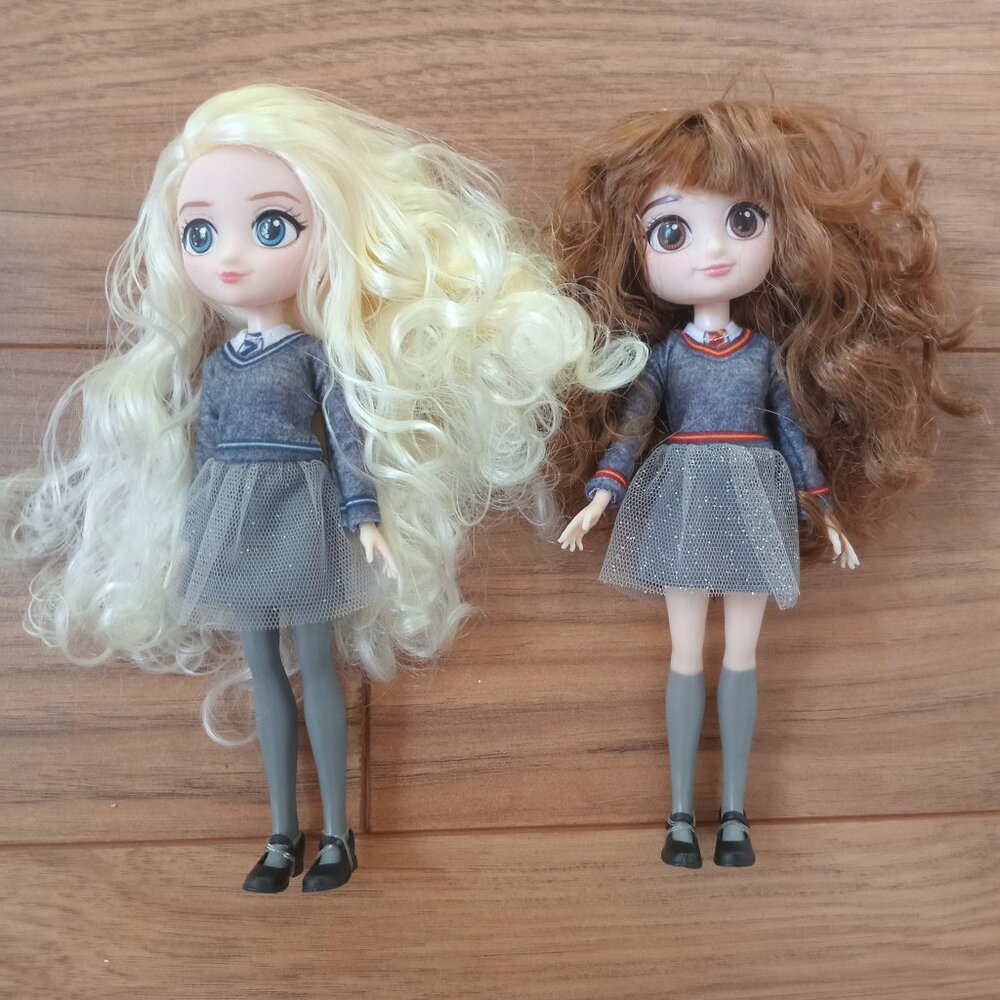 Harry Potter - Luna Lovegood & Hermione Granger Doll Lot